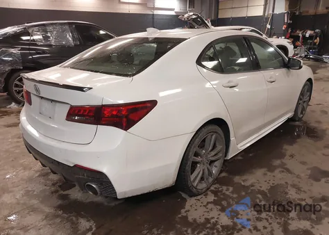 2019 Acura Tlx Tech A-Spec Pkgs из США, поврежденный, VIN 19UUB1F60KA001936